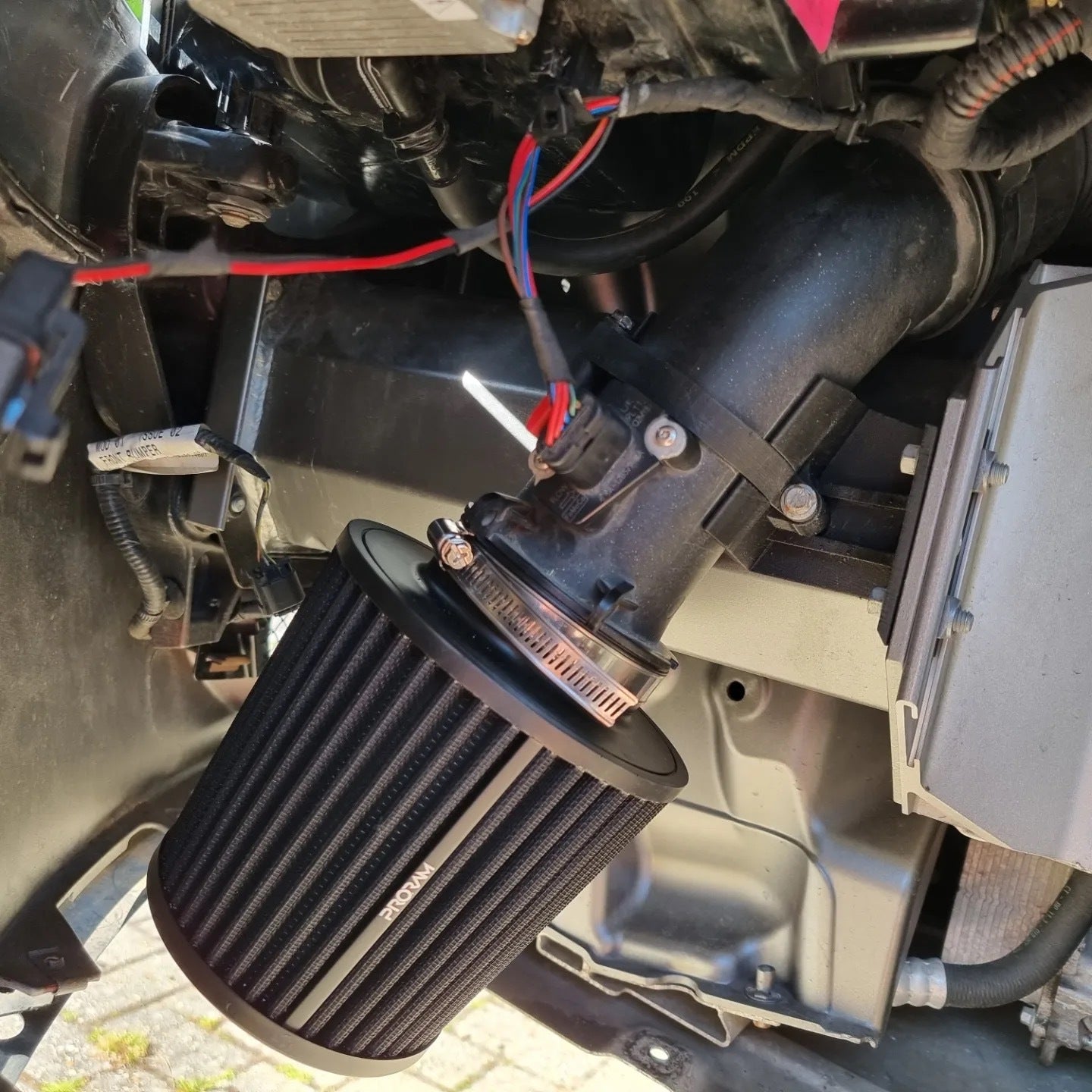 Aston Martin Vantage Airbox Delete kit